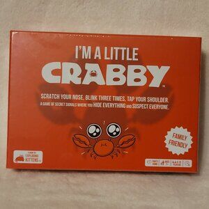 I'm a Little Crabby Family Friendly Game NEW SEALED Card Game Exploding Kittens